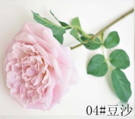 Artificial peony rose real touch